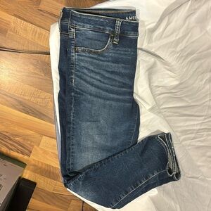 American Eagle 8 Super stretch jegging crop